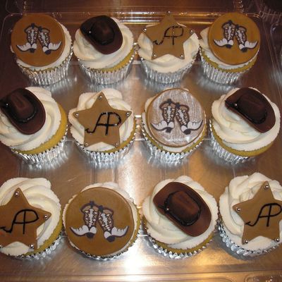 Cowboy Cupcakes