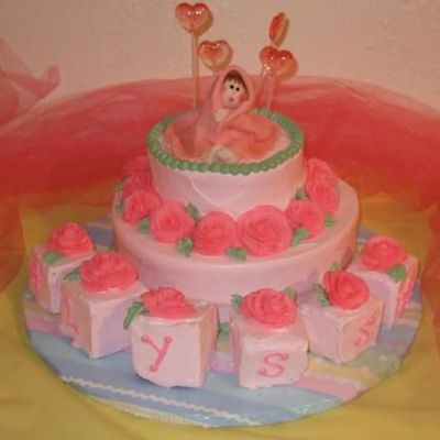 Sweet Heart Baby Cake