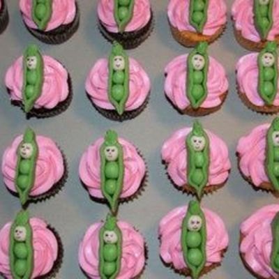 Peapod Cupcakes