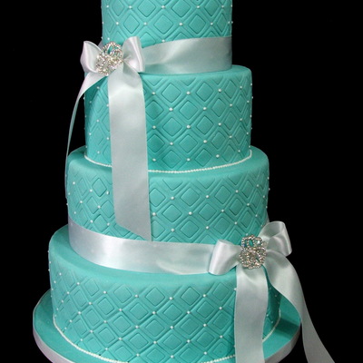 Tiffany Blue And White