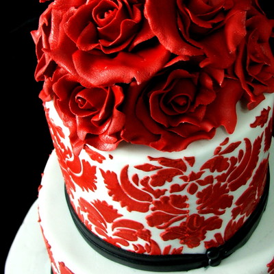 Red Damask