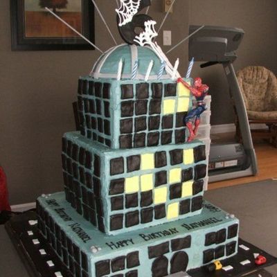 Spiderman Cake