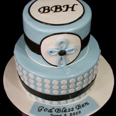 Baptism Cake