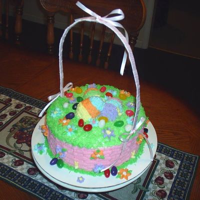 Easter Basket Cake