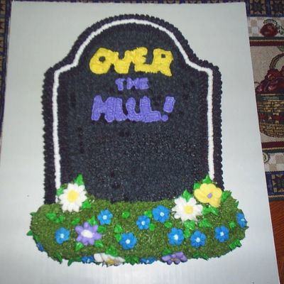 Over The Hill Cake