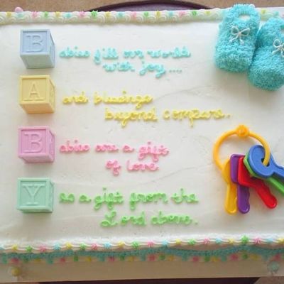 Baby Shower Cake