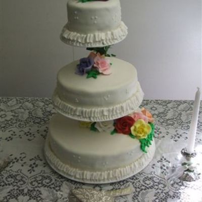 First Paid Wedding Cake