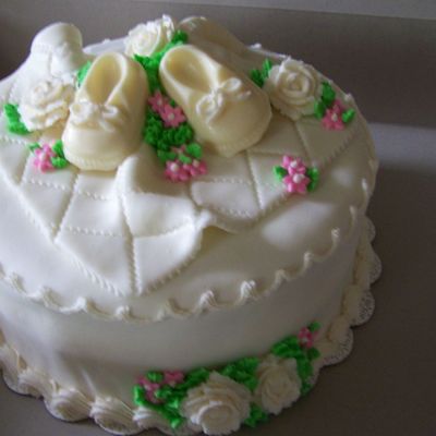 Baptism Cake