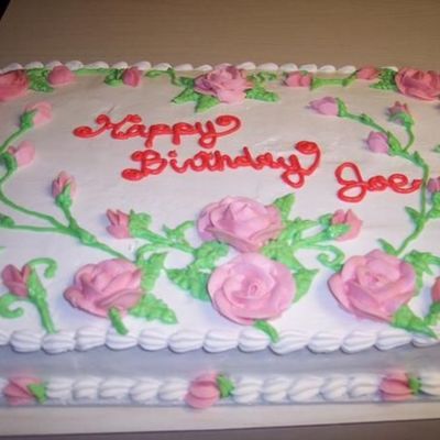 1St Decorated Cake Ever