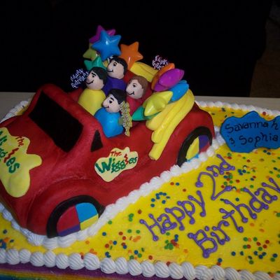 Wiggles Birthday Cake