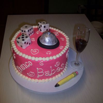 Bunco Babes Cake