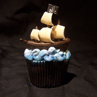 Pirate Cupcake