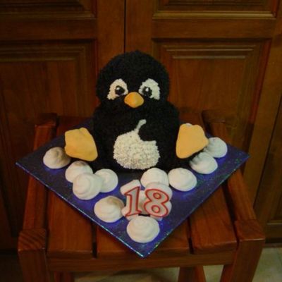 Penguin Cake