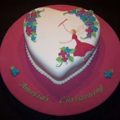 Amelias Christening Cake