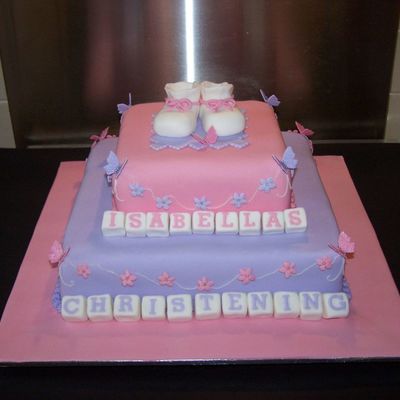 Isabella's Christening Cake