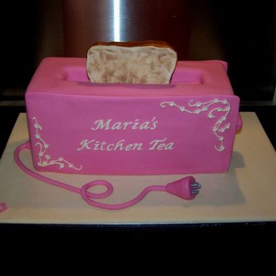 Toaster Kitchen Tea Cake