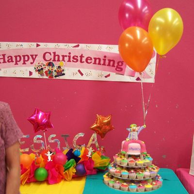 Clown Cupcake Tower