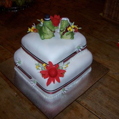 Australiana Wedding Cake