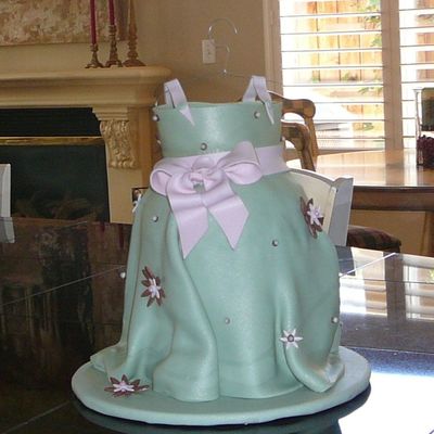 Little Girl's Dress On A Hanger