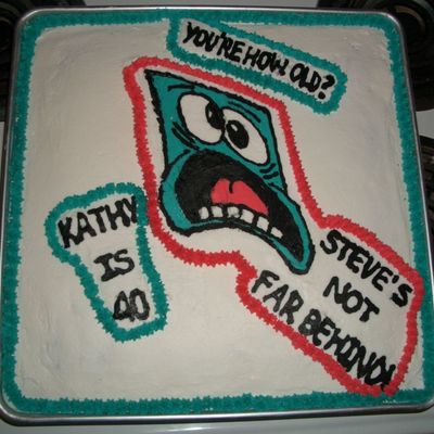 40Th Combined 35Th Birthday Cake