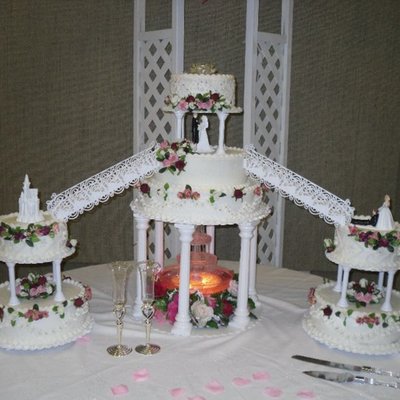 7 Tier Wedding Cake