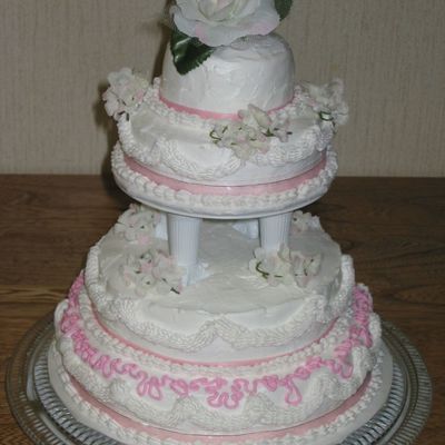 Pink And Silk Flowers