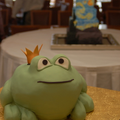 Frog Prince Grooms Cake
