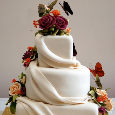 Autumn Wedding Cake