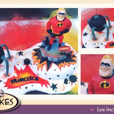 The Incredibles Disney Cake