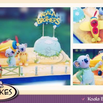 The Koalla Brothers Discoverykids Cake
