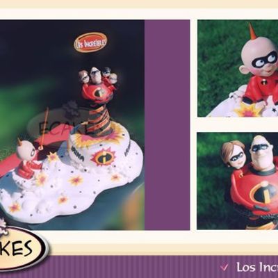 The Incredibles Disney Cake