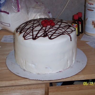 My 1St Fondant Cake