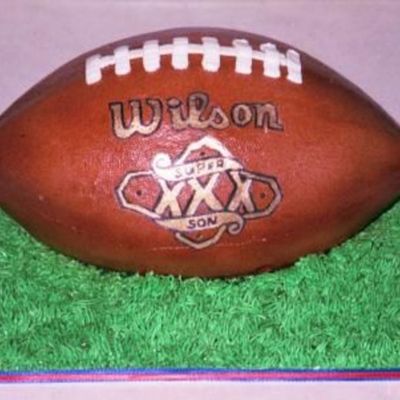 Super Bowl Football For A 'super' Son