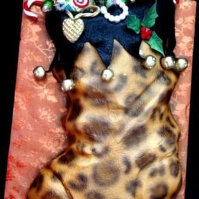 Leopard Stocking