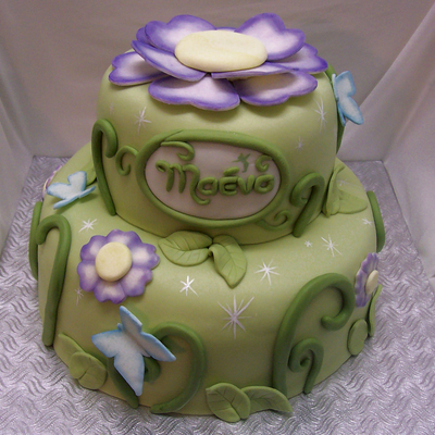 Tinkerbell-Disney Theme Cake