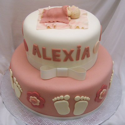 Baby Girl Cake