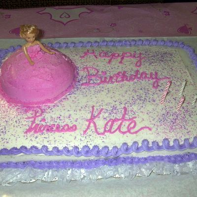 Doll Cake Gone Bad