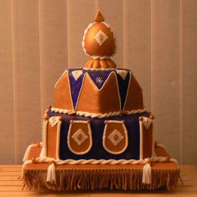 Russian Themed Wedding Cake