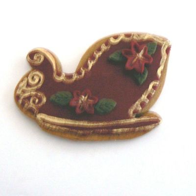 Decorated Spice Cookie