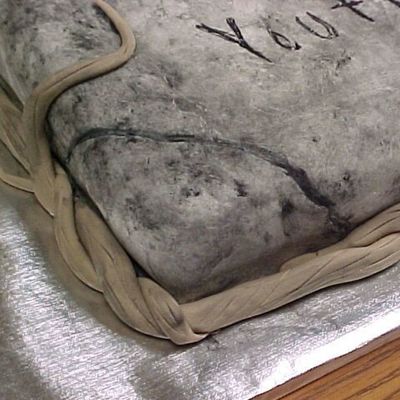 Detail Of Tombstone Cake