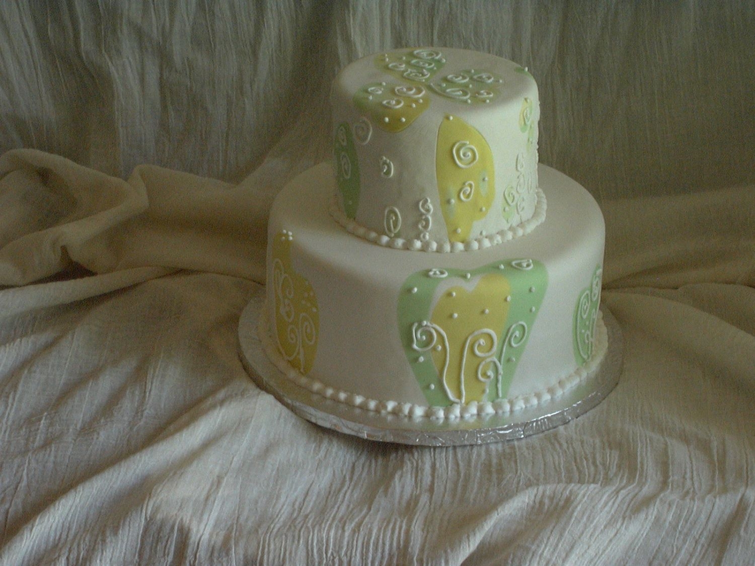 Fondant Wedding Cake