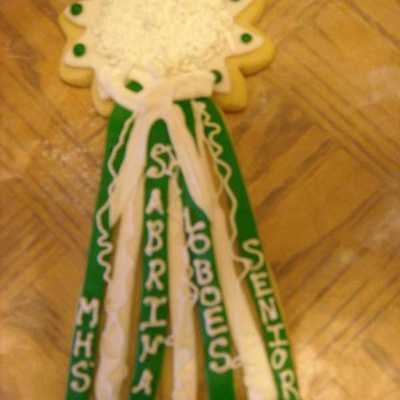 Homecoming Mum Cookie