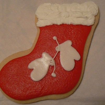 Red And White Stocking