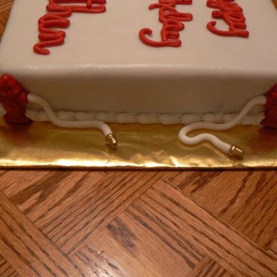 Detail Of Fireman Birthday Cake