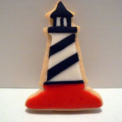 Red And Black Lighthouse