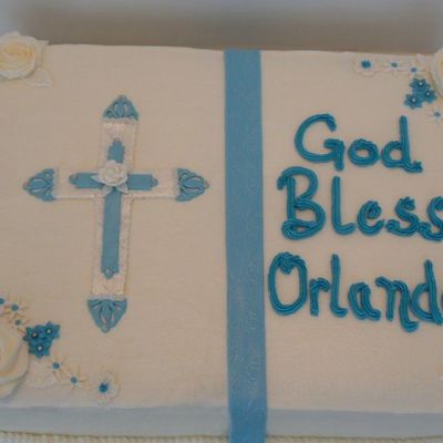 Baptism Cake