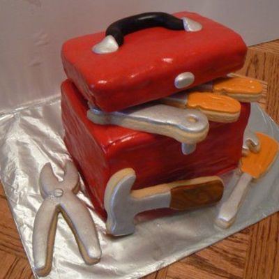Tool Box Birthday Cake