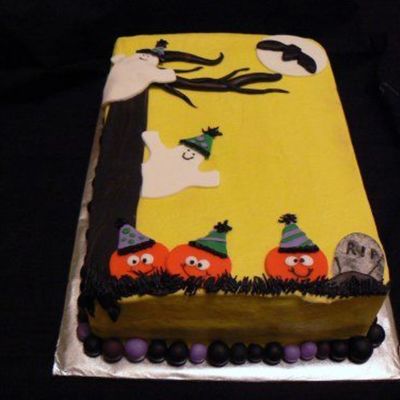 Halloween Birthday Cake