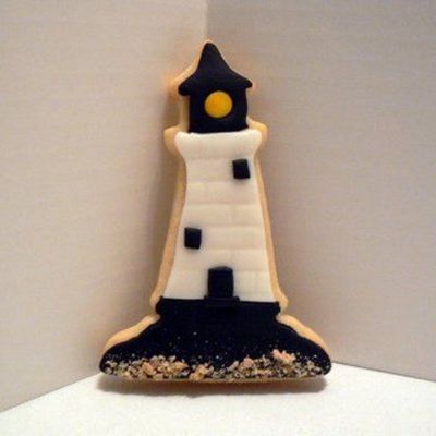 Black And White Lighthouse