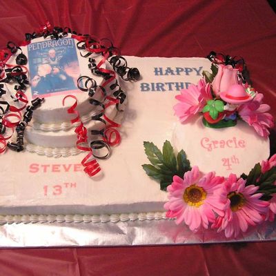 Combination Birthday Cake 2 Of 2